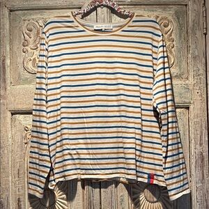 EUC Madewell x KULE Long Sleeve Striped Shirt /3X/